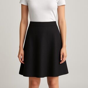 Allison Wonderland • Wool A-Line Skirt Size 8